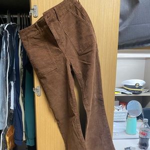 american eagle flare leg corduroy size 26